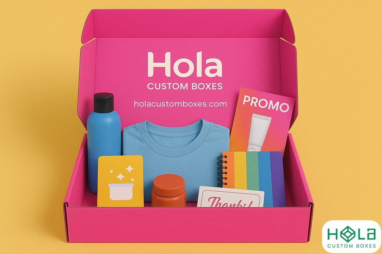 custom pr boxes with logo